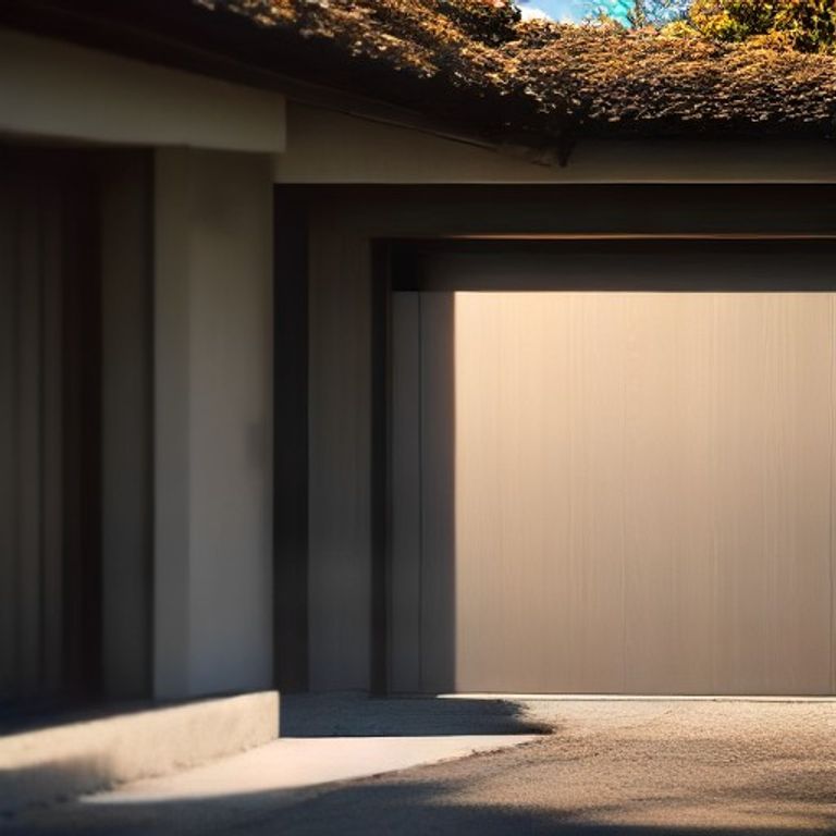 Hank S Garage Door's Repairs Co — professional Garage Door Repair in Garden Grove, our branded team and work van — Garage Door Repair near me